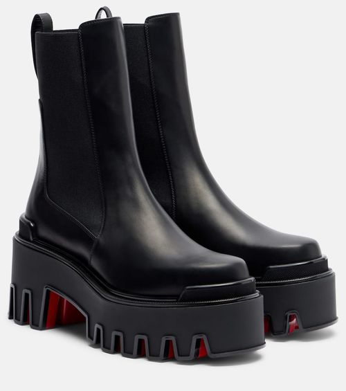 Marchacroche leather Chelsea boots