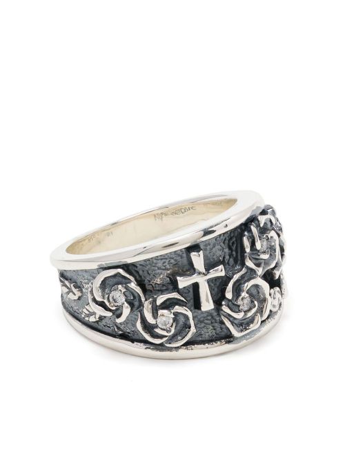 Yohji Yamamoto rose ring - Silver