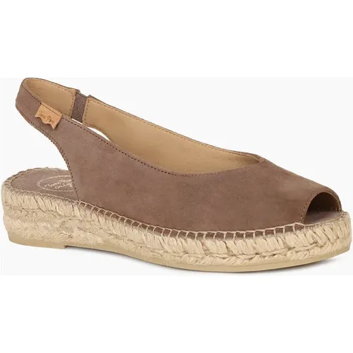 Toni Pons Women's Erica Womens Espadrille Sandals - Brown