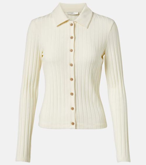 Vince Ribbed-knit cardigan