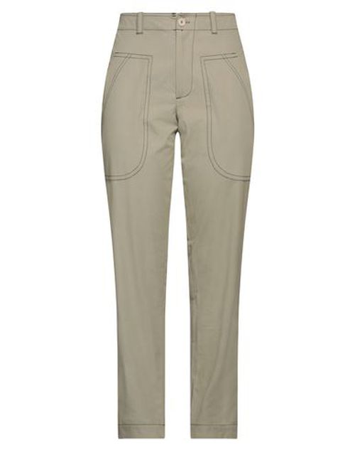 Woman Pants Khaki Size M Organic cotton