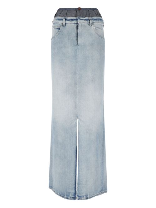 Cotton Pocket-Lined Skirt