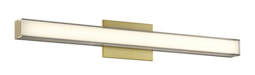 Ashen Brass LED Bathroom Bathroom Vanity Light Bathroom Vanity Light from the Vantage Collection
