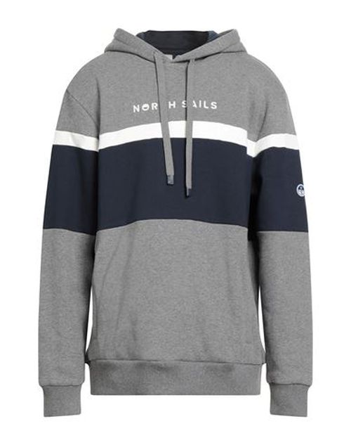 North Sails Man Sweatshirt Grey Size L Cotton