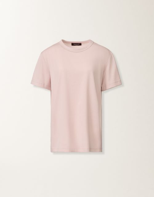 Lilac pink jersey T-shirt