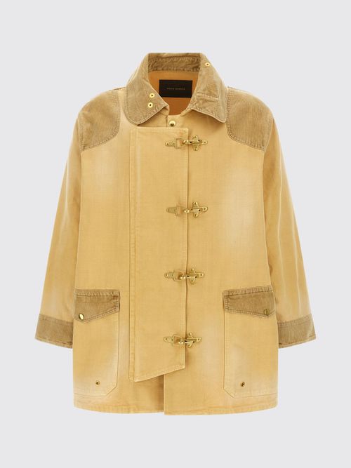 Coat Men color Sand