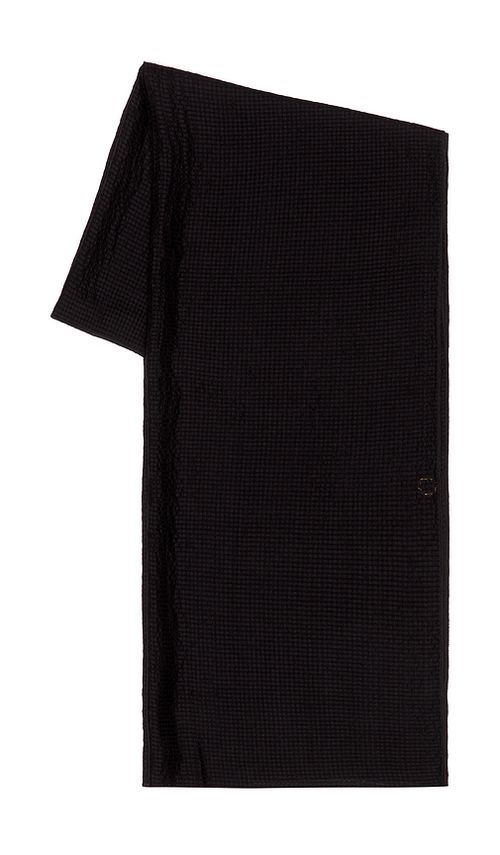 HANNE BLOCH Square Scarf Skirt in Black. a
