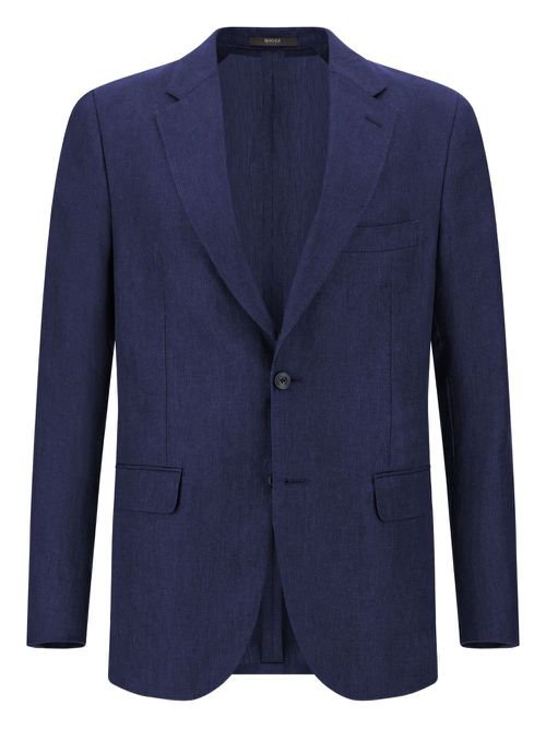 Linen blazer - Blue
