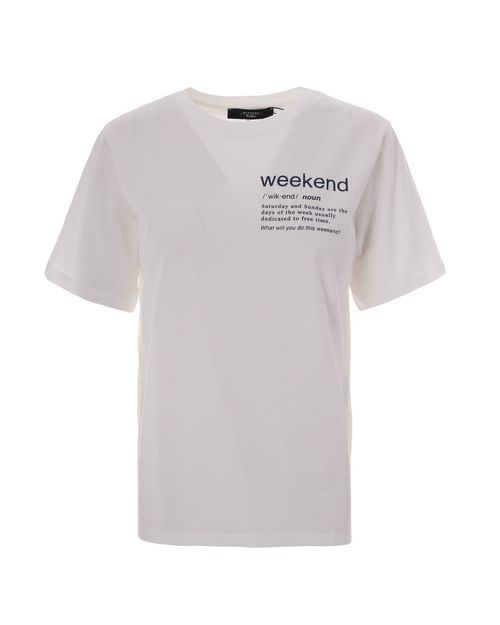 White Graphic Crew Neck T-Shirt
