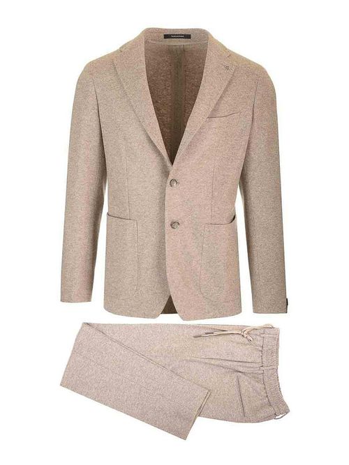 Montecarlo Dress In Super 100S Wool Jersey