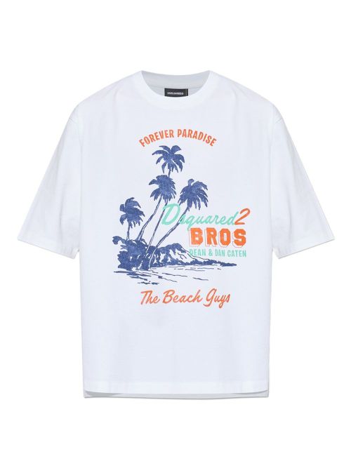 Tropical Print T-Shirt
