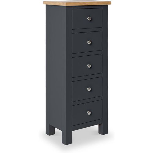 Farrow 5 Drawer Tallboy Chest | Grey, Cream, White & More | Roseland