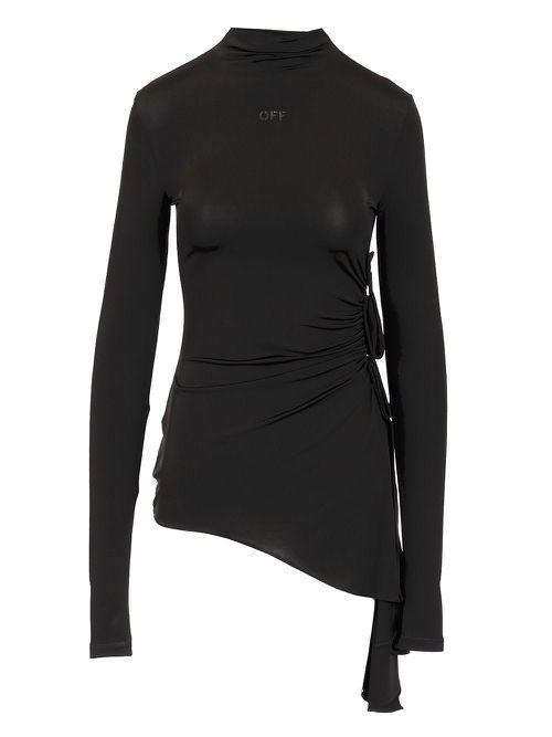Long Sleeve Draped Top