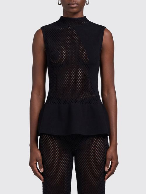 ALAÏA Top Woman color Black
