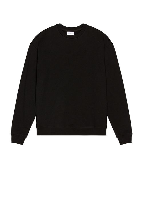 JOHN ELLIOTT Oversized Crewneck Pullover in Black - Black.  S also in