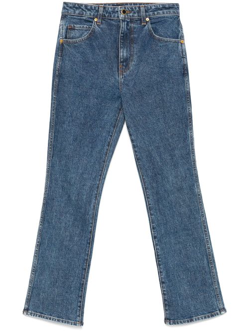 Vivian cropped jeans - Blue