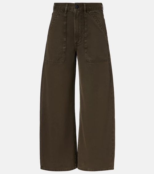 Ayla Cargo high-rise wide-leg jeans