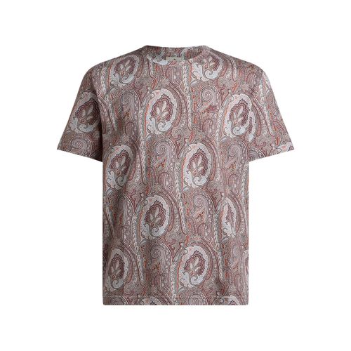 Floral Paisley Cotton T-shirt