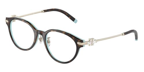 Tiffany & Co. TF2218D Asian Fit Women's Glasses, Tortoiseshe