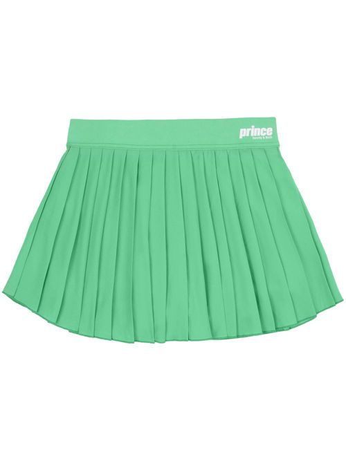 Sporty & Rich Prince Sporty pleated miniskirt - グリーン