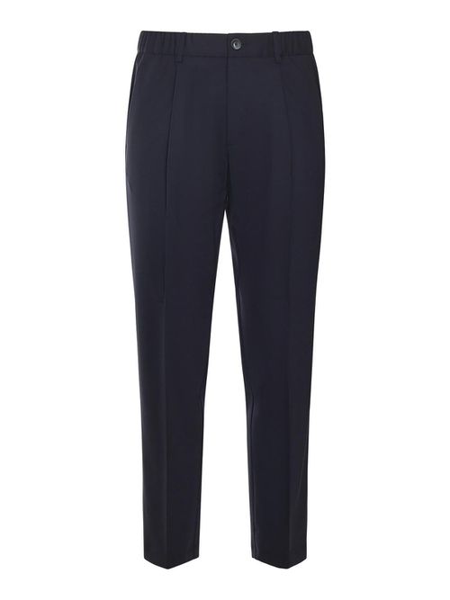 Mid-Rise Tapered Trousers