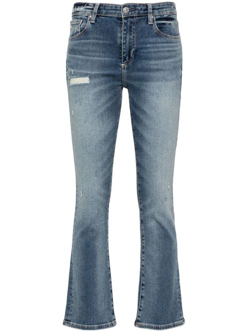 Jodi high-rise cropped jeans - Blue