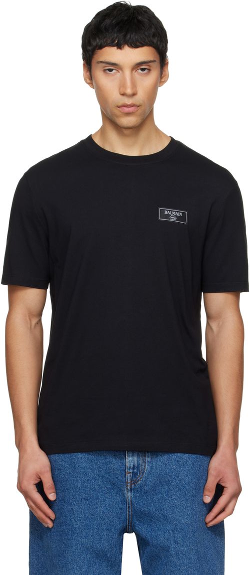 Black Couture Label T-shirt