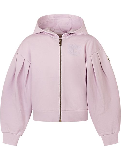 Girls Purple Logo Hoodie