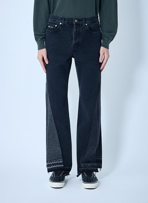 Twisted Wide Leg Jeans
