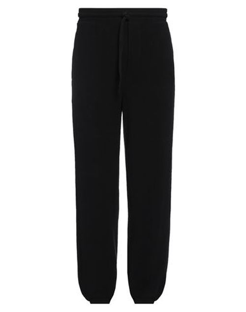 Man Pants Black Size M Cotton, Acrylic, Elastane