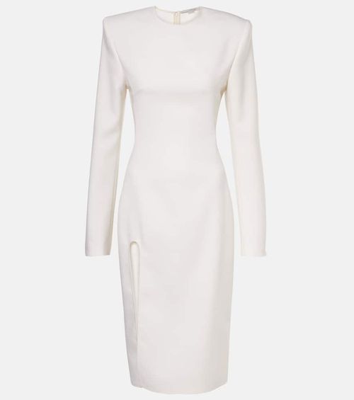Wool midi dress
