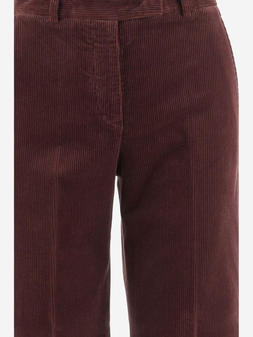Teodora Trousers — Burgundy