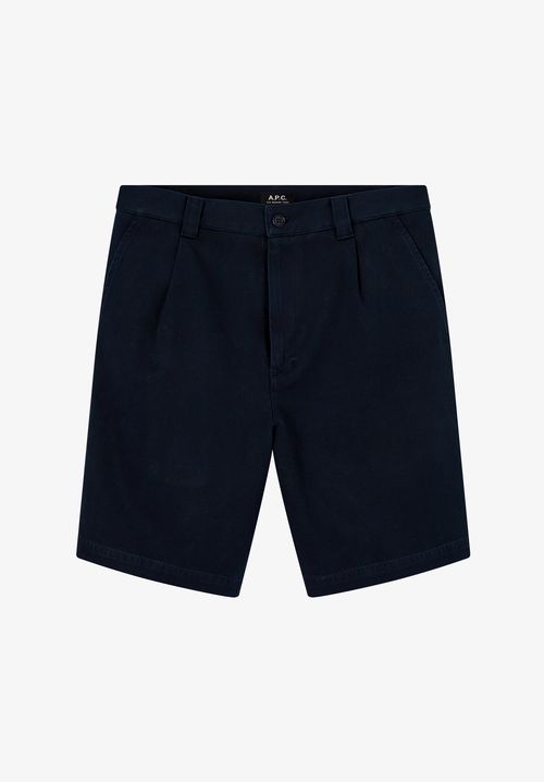 A. P.C. Men's Otis Bermuda shorts Size: Extra Small in Dark navy blue