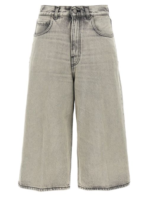 Belle Pearl Grey Jeans White
