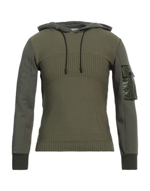 Man Sweater Military green Size XL Polyamide