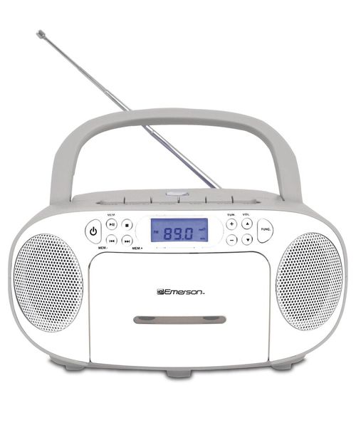 Emerson Portable CD/Cassette Boombox with AM/FM Radio