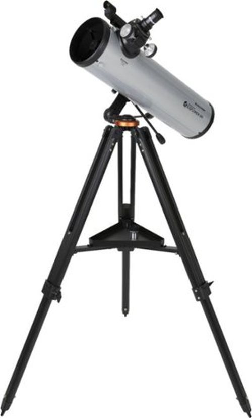 Starsense Explorer DX 130AZ Smartphone App-Enabled Newtonian Reflector Telescope - Silver/Black