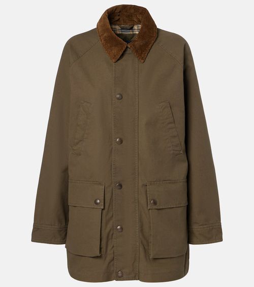 Cotton twill field jacket