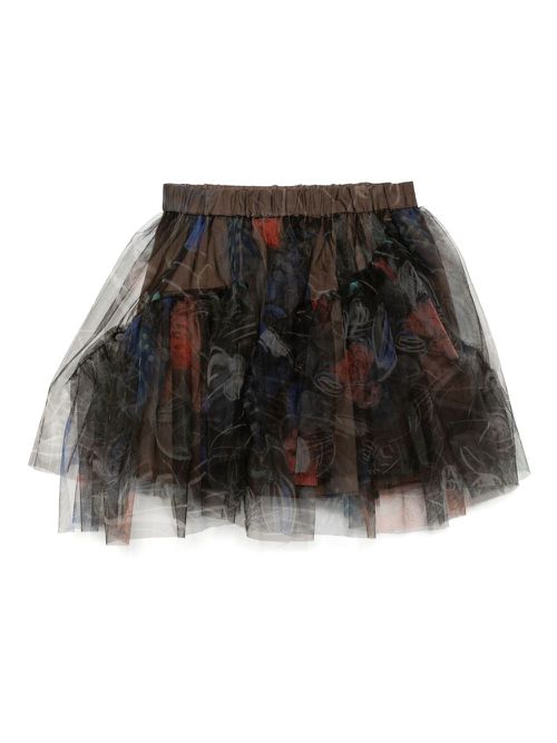 Jnby by JNBY graphic-print skirt - Black