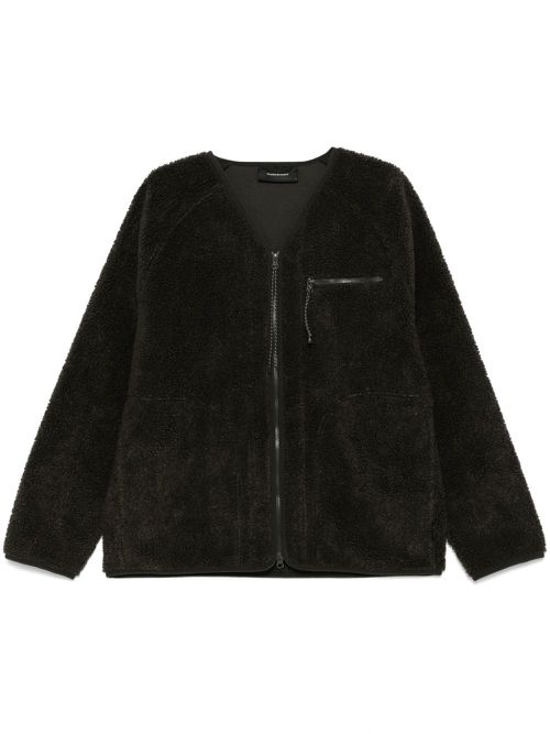 Faux-shearling jacket - Green