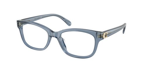 Coach HC6257U 5259 Women's Eyeglasses Blue Size 51 - Blue Light Block Available
