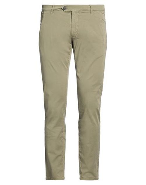 Roÿ Roger's Man Pants Military green Size 30 Cotton, Elastane