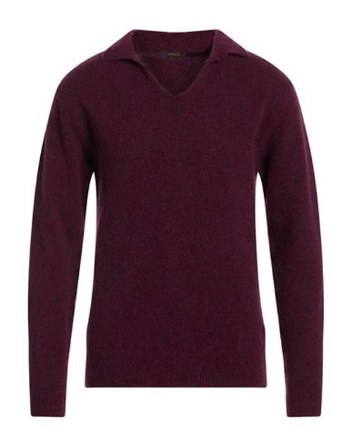 Man Sweater Plum Size M Polyamide, Alpaca wool, Virgin Wool, Elastane