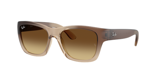 Ray-Ban Unisex Sunglass RB4194 - Frame color: Pink, Lens color: Grey Gradient