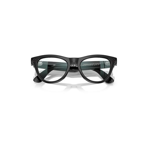 Ray-Ban Meta Black Frame Clear Lenses AI Glasse