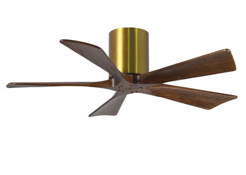 Matthews Irene 42" Indoor Ceiling Fan in Brushed Bra