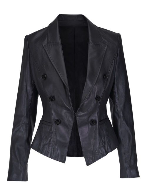 Leather jacket - Black