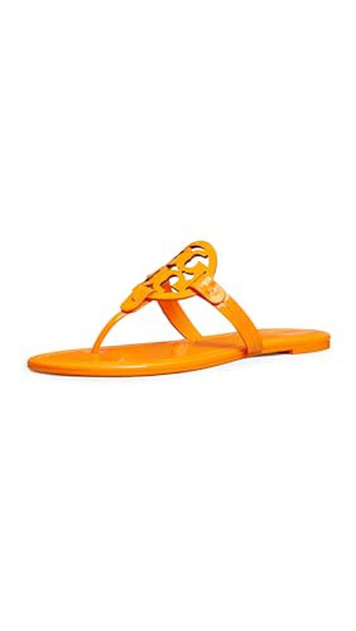 Tory Burch Women's Miller Patent Thong Sandal