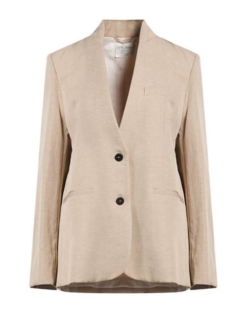 Forte_forte Woman Blazer Beige Size 1 Polyester, Linen, Lyocell