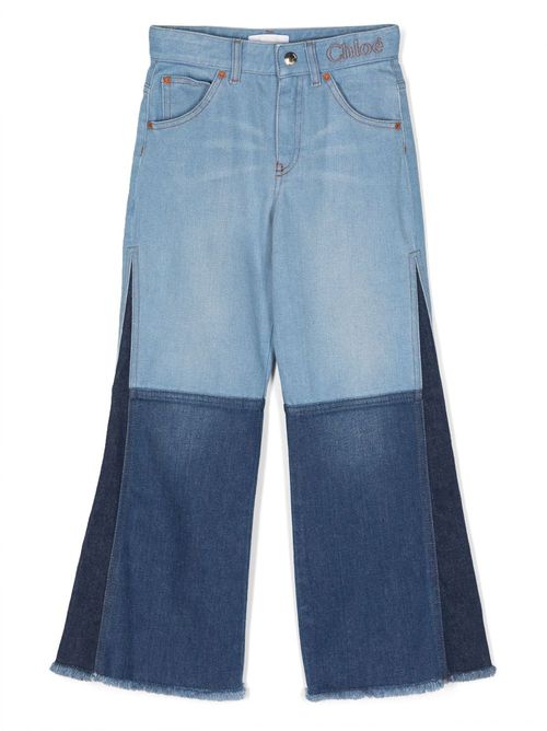 Patchwork jeans - Blue